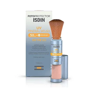 Protetor Solar em Pó Isdin UV Brush Mineral FPS50 2g