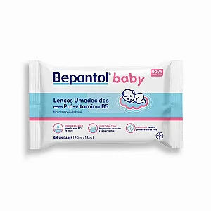 Lenços Umedecidos Bepantol Baby 48 Unidades