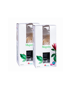 Leve Mais Por Menos - (Kit 2 Unidade) - Aromatizante Ona Flor Magnólia Verde Bamboo 120ml