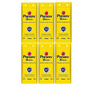 Leve Mais Por Menos - (Kit 6 Unidades) - Preservativo Preserv Teen com 6 Unidades