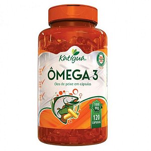 Ômega 3 Óleo de Peixe em Cápsulas 120 Cápsulas Katiguá