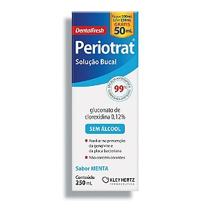 Periotrat Dental Fresh Menta sem Álcool com 250mL