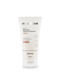 Sabonete Líquido Esfoliante Hidraderm Coco 180ml