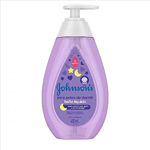 Sabonete Líquido Infantil Johnson's Hora do Sono com 400ml