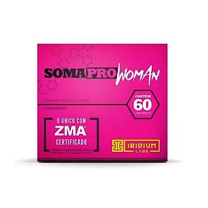 Soma Pro Iridium Labs ZMA Womam 60 Comprimidos