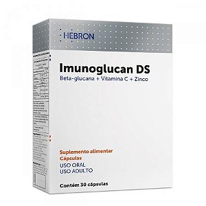 Suplemento Alimentar Imunoglucan DS com 30 Cápsulas