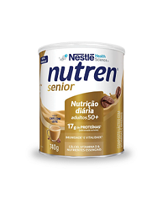 Suplemento Alimentar Nestlé Nutren Senior Sabor Café Com Leite 740g