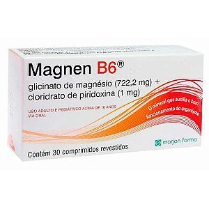 Suplemento Vitamínico Magnen B6 30 Comprimidos