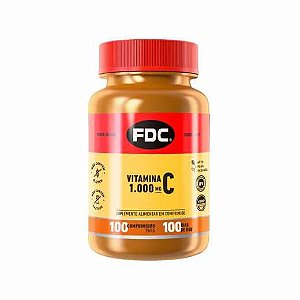 Vitamina C 1000mg 100 Comprimidos FDC