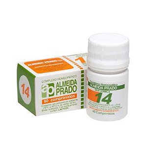 Complexo Homeopático 60 Comprimidos N. 14 Almeida Prado