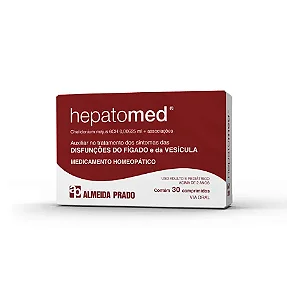 Hepatomed Almeida Prado 30 comprimidos