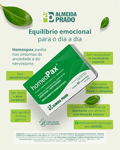 Homeopax 60 Comprimidos Almeida Prado
