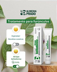 Pomada De Atropa Belladonna 25g
