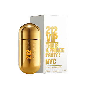 Perfume Feminino Carolina Herrera 212 Vip Edp 50ml