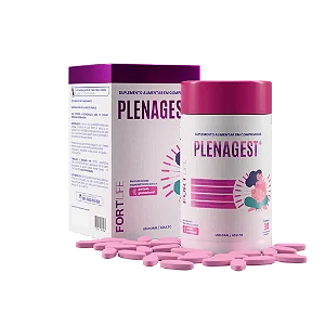 Plenagest Suplemento Alimentar Gestante com 30 Comprimidos FortLife
