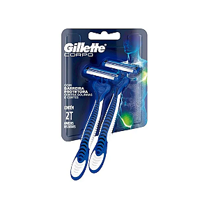 Aparelho de Barbear Gillette Corpo 2 Unidades