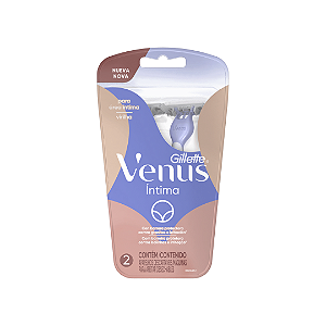 Aparelho Depilatório Vênus Íntima Descartável Com 2 Unidades