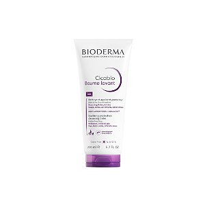 Bálsamo Limpeza Ultra Reparadora Calmante Sem Perfume Bioderma Cicabio Baume Lavant 200ml