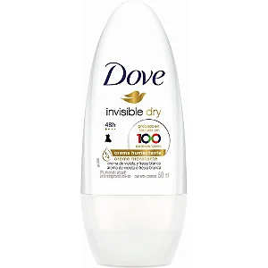 Desodorante Dove Roll On Invisible Dry Feminino 50ml