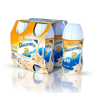 Glucerna SR Baunilha 200ml 4 Unidades