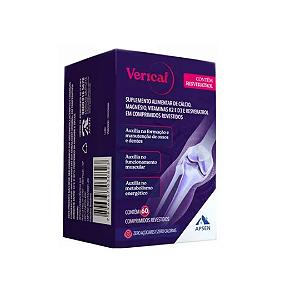 Suplemento Alimentar Verical Com 60 Comprimidos Revestidos Apsen