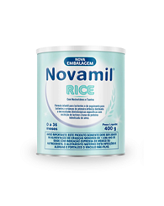 Fórmula Infantil Novamil Rice para Lactentes 400g