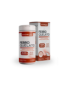 Ferro Quelato com 60 Cápsulas Endogen