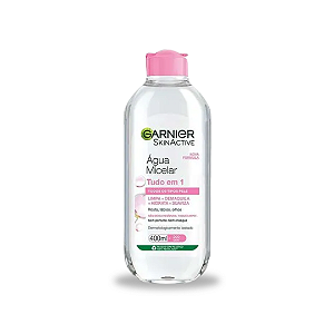 Água Micelar de Limpeza Garnier SkinActive Tudo Em 1 400ml