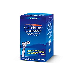 Osteonutri 600mg + Vitamina D 400UI Com 30 Comprimidos