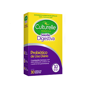 Culturelle Probiótico Saúde Digestiva 30 Cápsulas
