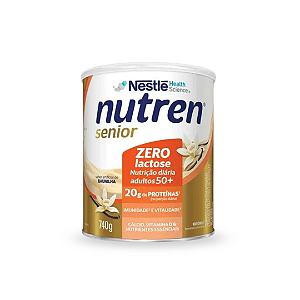 Suplemento Alimentar Nutren Senior Baunilha Zero Lactose 740g