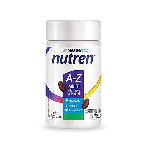 Suplemento Alimentar Nutren A-Z Multivitamínico 60 Cápsulas