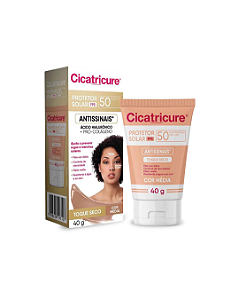 Cicatricure Protetor Solar Facial FPS 50 40g Cor Média