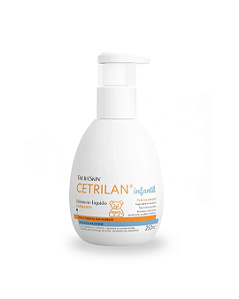 Sabonete Infantil Líquido Calmante Da Cabeça aos Pés Cetrilan Theraskin 250ml