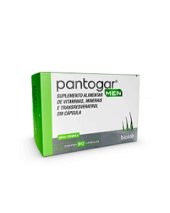 Pantogar Men Com 90 Cápsulas