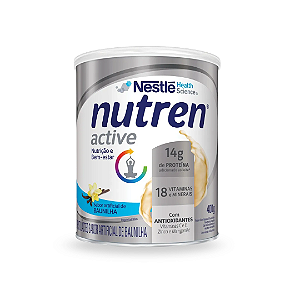 Suplemento Alimentar Nutren Active Nestlé Baunilha Com 400g
