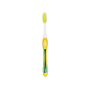 Escova Dental Amarela Adulto Sonic Média Green