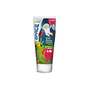 Gel Dental Sem Fluor Tutti Fruti Space 100g