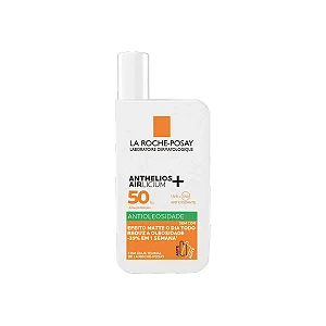 Protetor Solar Facial Fluido Antioxidante FPS 50 La Roche-Posay Anthelios Airlicium Sem Cor 40ml
