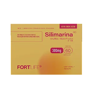 Silimarina 300mg 60 Cápsulas FortLife