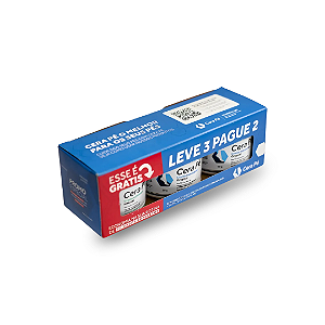 Kit Creme Cera Pé Leve 3 Pague 2 - 1 Esfoliante e 2 Originais 50 g Cada