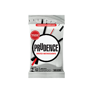 Preservativo Prudence Efeito Retardante com 3 unidades