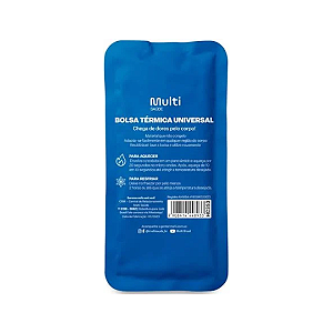 Bolsa Térmica De Gel Azul HC355 Multilaser