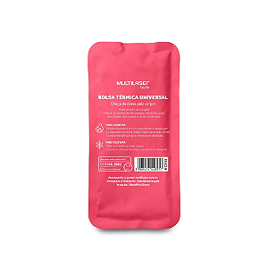 Bolsa Térmica De Gel Rosa HC355 Multilaser