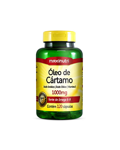Óleo de Cártamo 1000Mg 120 Cápsulas Maxinutri