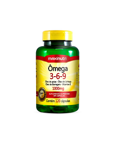 Ômega Tripolo 3,6 e 9 Com 120 Cápsulas