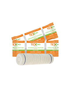 Atadura de Crepom 13 Fios Flumine Texmed 20 cm x 1,80 m