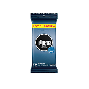 Preservativo Prudence Super Sensitive Leve 8 Pague 6