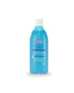 Removedor com Acetona 500ml Farmax