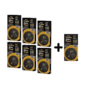 Compre 6 Preservativos Preserv Extra Premium Com 4un + 1 Grátis